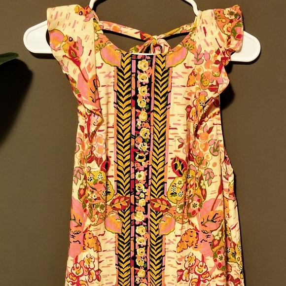 Free People Summer in Tulum Linen Blend Tunic - Picture 4 of 9